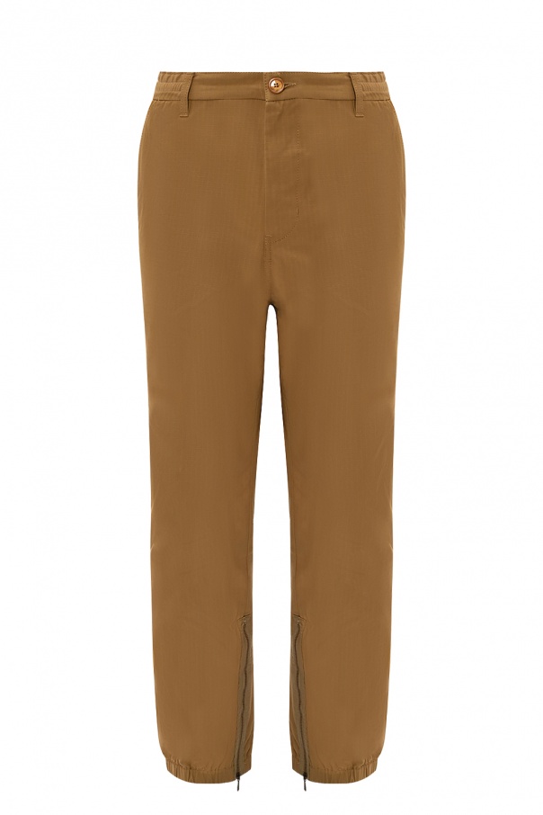 Gucci Web White trousers